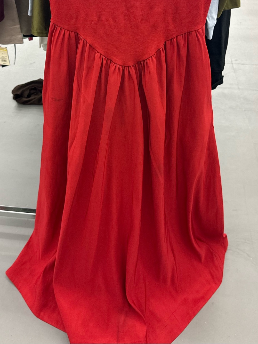 A NEW DAY Red Midi Dress M NWOT - Picture 4 of 4